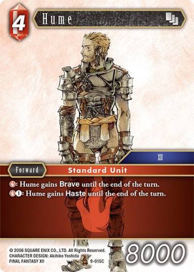 Hume 9-015C Opus IX Final Fantasy card