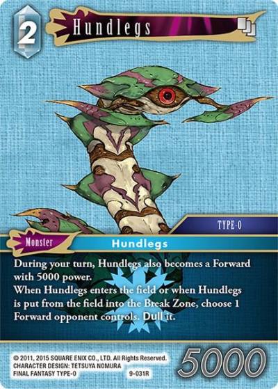 Hundlegs 9-031R Opus IX Final Fantasy card