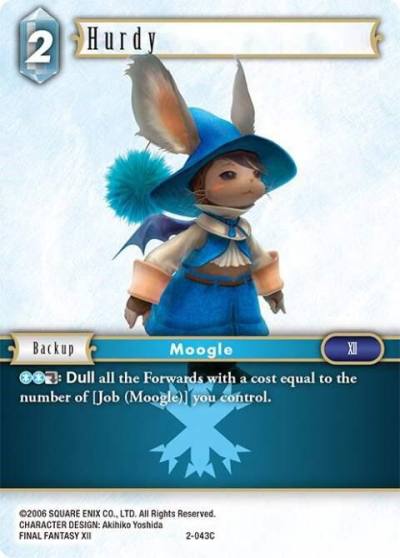 Hurdy 2-043C Opus II Final Fantasy card