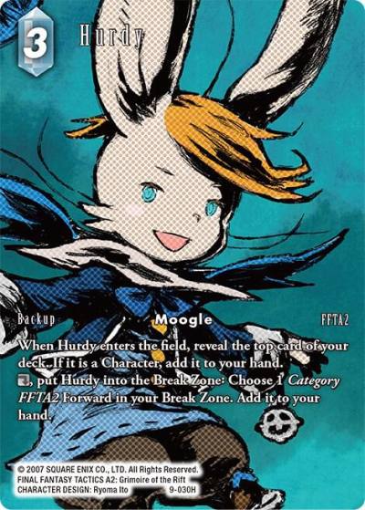 Hurdy Full Art 9-030H Opus IX Final Fantasy card
