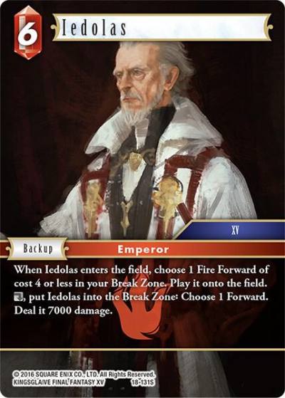 Iedolas 18-131S Resurgence of Power Final Fantasy card