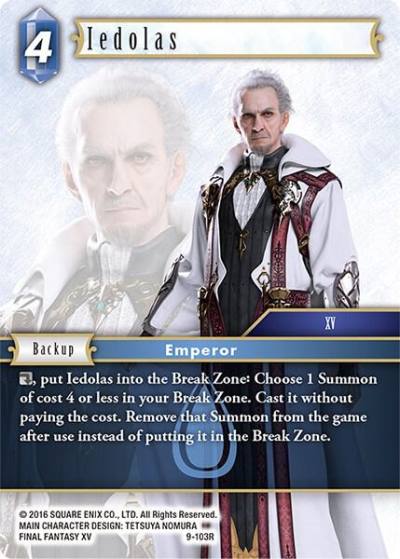 Iedolas 9-103R Opus IX Final Fantasy card