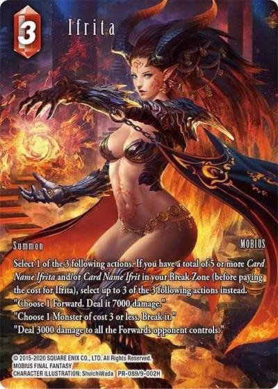 Ifrita Full Art PR-089/9-002H FF: Promo Cards Final Fantasy card