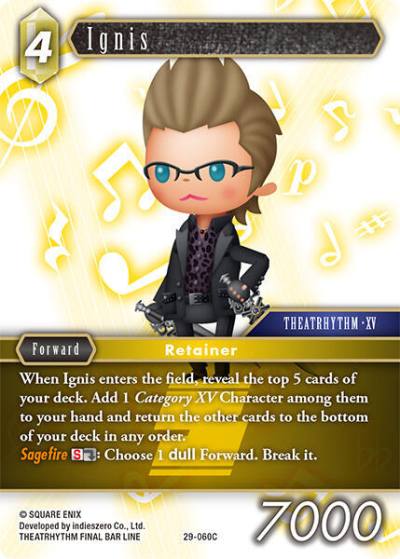 Ignis 29-060C Blissful Eternity Final Fantasy card