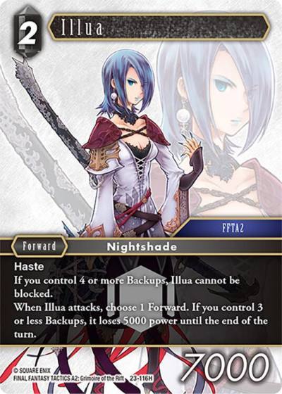 Illua 23-116H Hidden Trials Final Fantasy card