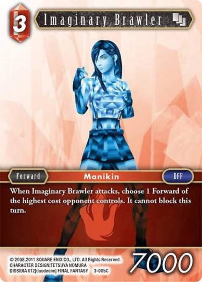 Imaginary Brawler 3-005C Opus III Final Fantasy card