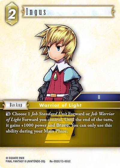 Ingus Re-092C/13-055C Legacy Collection Final Fantasy card