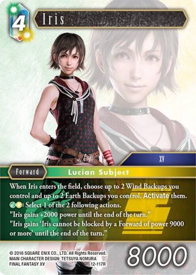 Iris 12-117R Opus XII Final Fantasy card