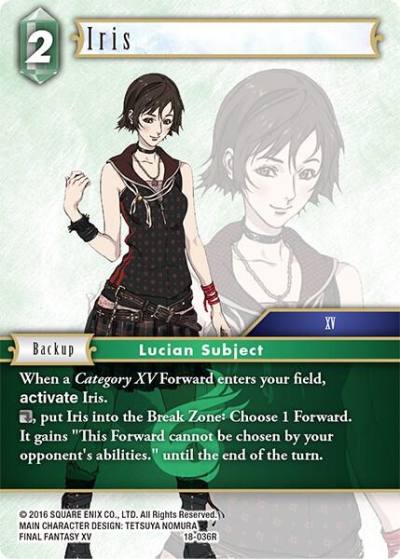 Iris 18-036R Resurgence of Power Final Fantasy card