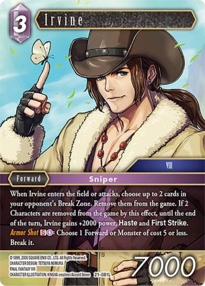 Irvine 21-081L Beyond Destiny Final Fantasy card