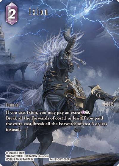 Ixion Full Art Re-121C/17-090R Legacy Collection Final Fantasy card
