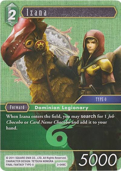 Izana 3-049C Deck Exclusive Cards Final Fantasy card