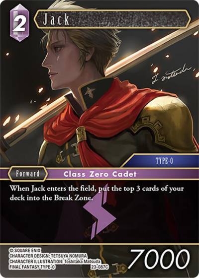 Jack 23-087C Hidden Trials Final Fantasy card