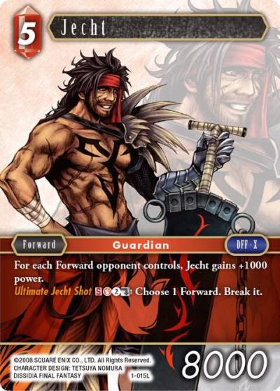 Jecht 1-015L Opus I Final Fantasy card