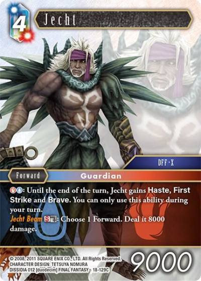 Jecht 18-129C Resurgence of Power Final Fantasy card