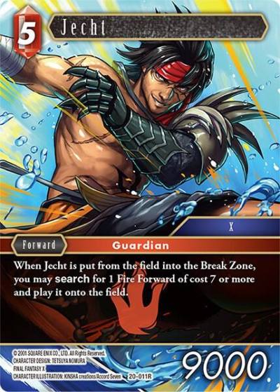 Jecht 20-011R Dawn of Heroes Final Fantasy card