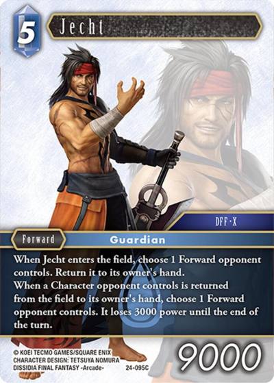 Jecht 24-095C Hidden Legends Final Fantasy card