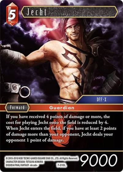 Jecht 7-010L Opus VII Final Fantasy card