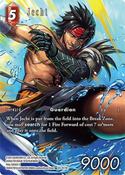 Jecht Full Art 20-011R Dawn of Heroes Final Fantasy card