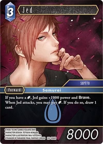 Jed 24-096R Hidden Legends Final Fantasy card