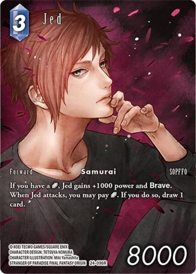 Jed Full Art 24-096R Hidden Legends Final Fantasy card