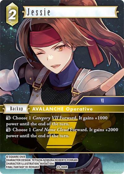 Jessie 23-066R Hidden Trials Final Fantasy card
