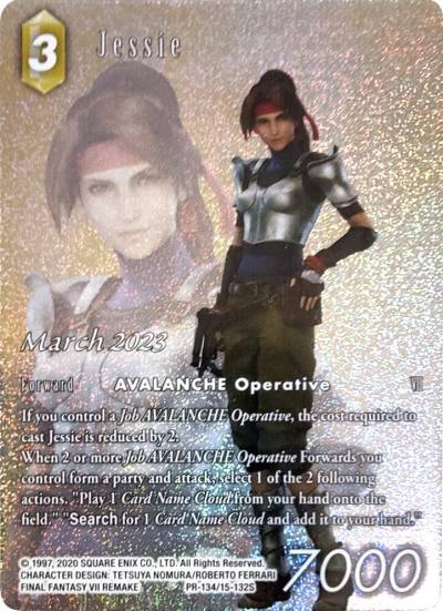 Jessie March 2023 PR-134/15-132S FF: Promo Cards Final Fantasy card