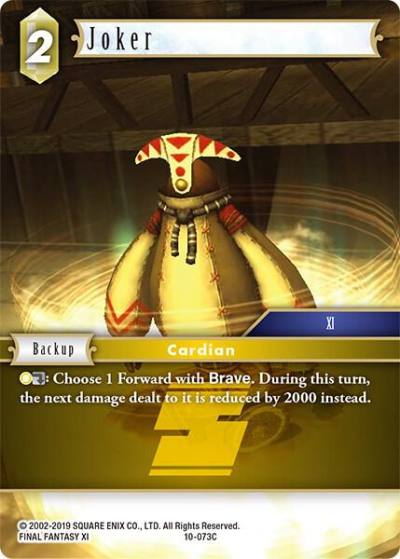 Joker 10-073C Opus X Final Fantasy card
