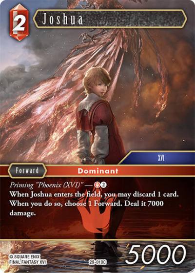 Joshua 29-010C Blissful Eternity Final Fantasy card