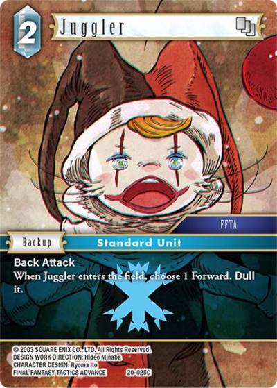 Juggler 20-025C Dawn of Heroes Final Fantasy card