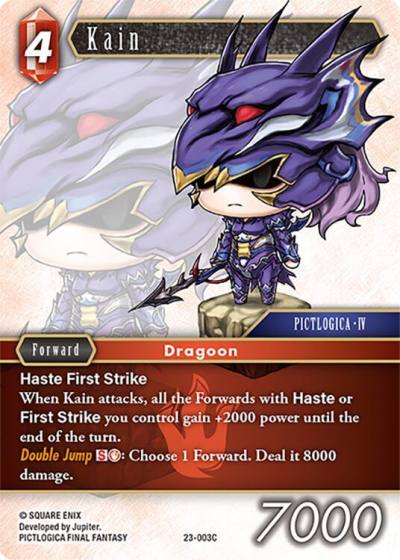 Kain 23-003C Hidden Trials Final Fantasy card