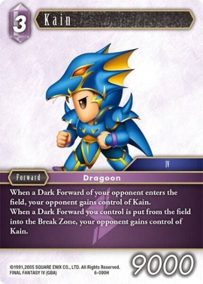 Kain 6-090H Opus VI Final Fantasy card