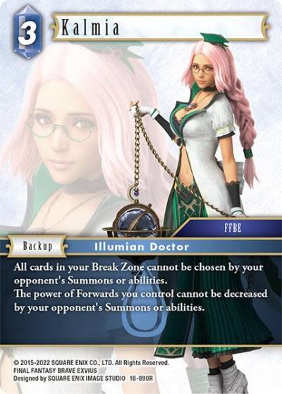 Kalmia 18-090R Resurgence of Power Final Fantasy card