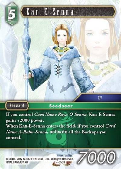 Kan E Senna 4-055H Opus IV Final Fantasy card