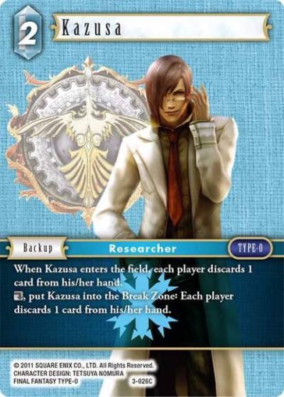 Kazusa 3-026C Opus III Final Fantasy card