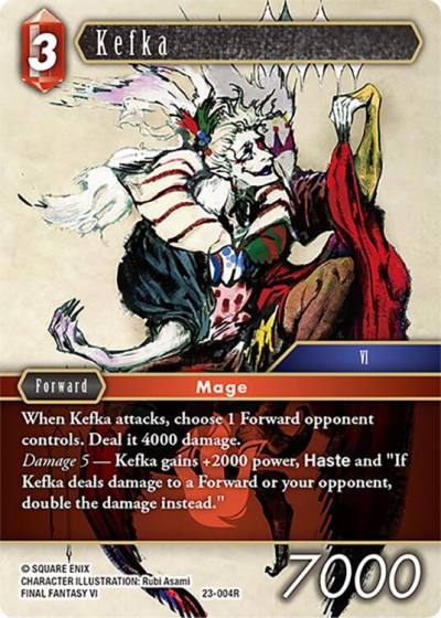 Kefka 23-004R Hidden Trials Final Fantasy card