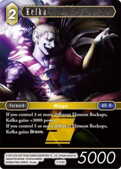 Kefka 3-079H Opus III Final Fantasy card