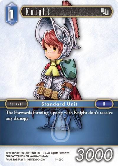 Knight Arc 1-166C Opus I Final Fantasy card