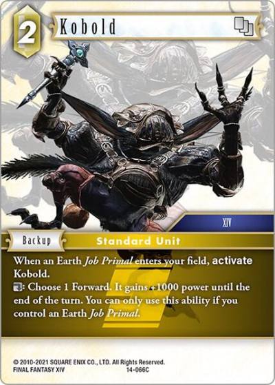 Kobold 14-066C Opus XIV: Crystal Abyss Final Fantasy card