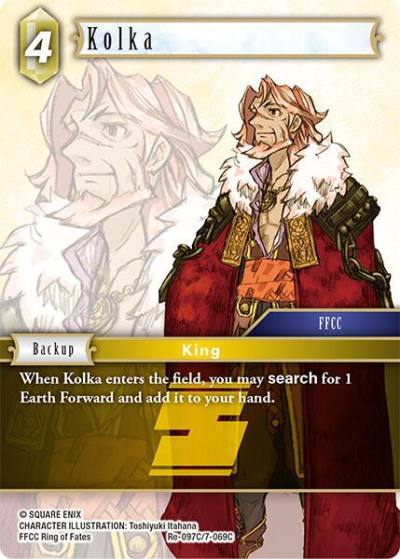 Kolka Re-097C/7-069C Legacy Collection Final Fantasy card