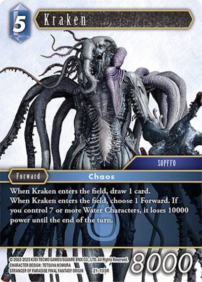 Kraken 21-103R Beyond Destiny Final Fantasy card