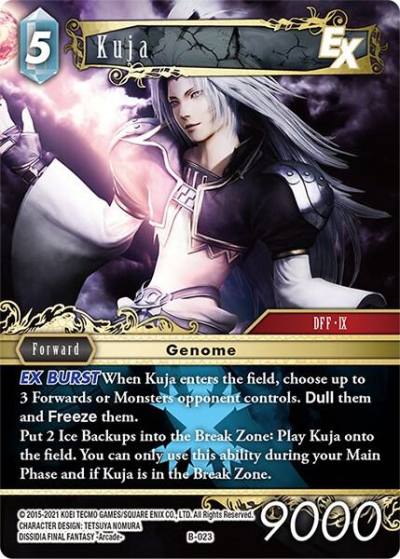 Kuja EX B-023 Boss Deck: Chaos Final Fantasy card