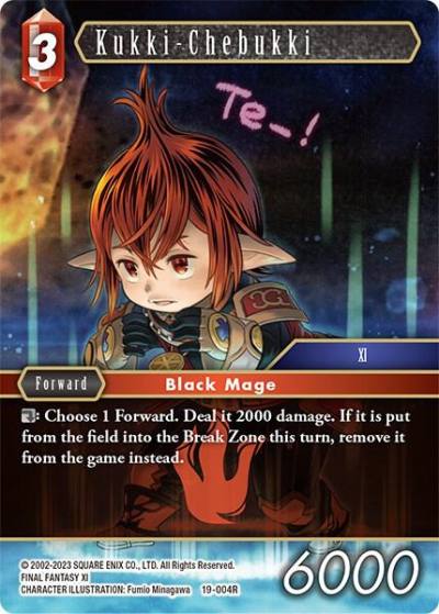Kukki Chebukki 19-004R From Nightmares Final Fantasy card