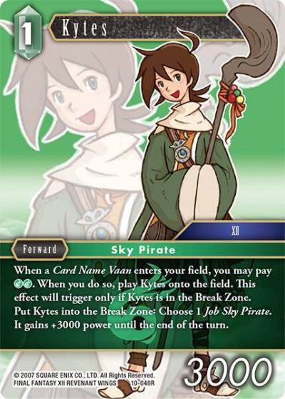 Kytes 10-048R Opus X Final Fantasy card