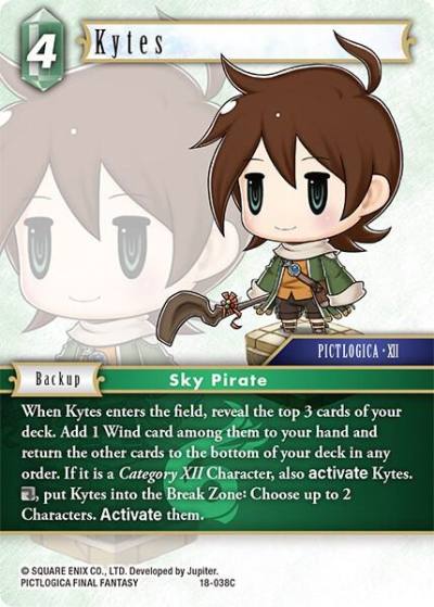 Kytes 18-038C Resurgence of Power Final Fantasy card