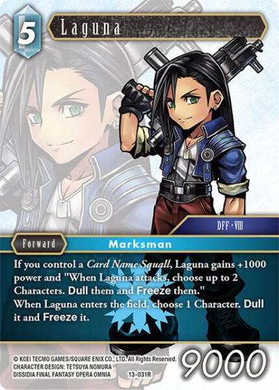 Laguna 13-031R Opus XIII: Crystal Radiance Final Fantasy card