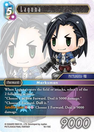 Laguna 18-118C Resurgence of Power Final Fantasy card