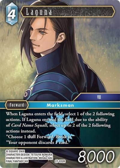 Laguna 27-032R Journey of discovery Final Fantasy card