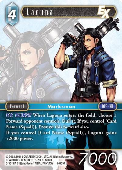 Laguna EX 1-059R Opus I Final Fantasy card