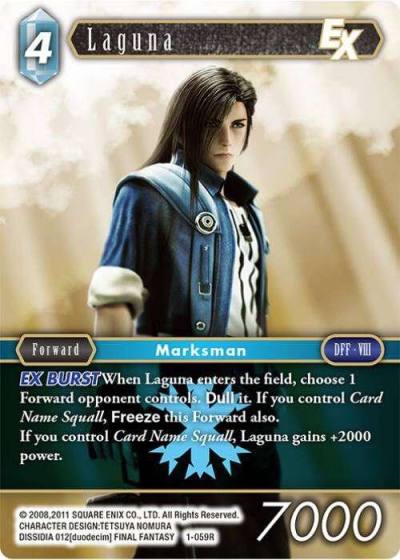 Laguna EX Alternate Art Promo PR-005/1-059R FF: Promo Cards Final Fantasy card